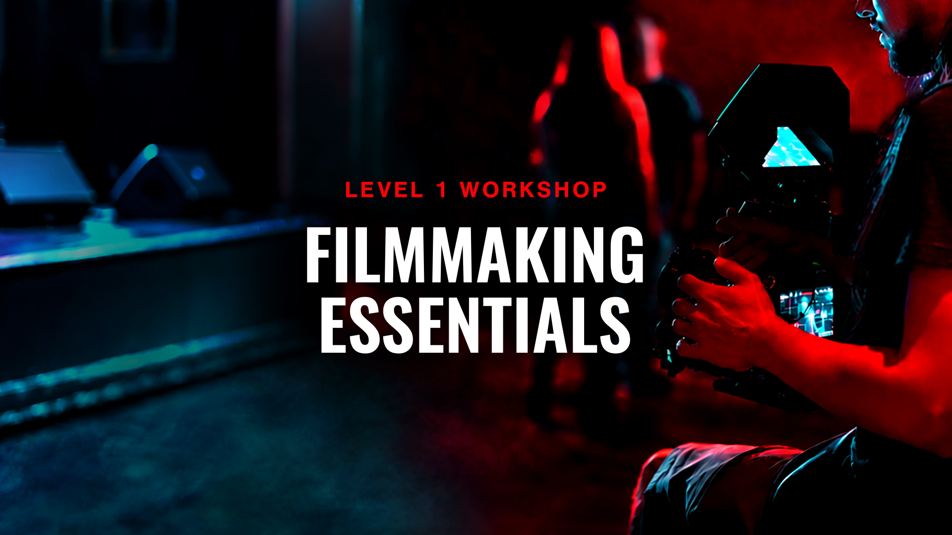 Filmmaking Essentials workshop artwork