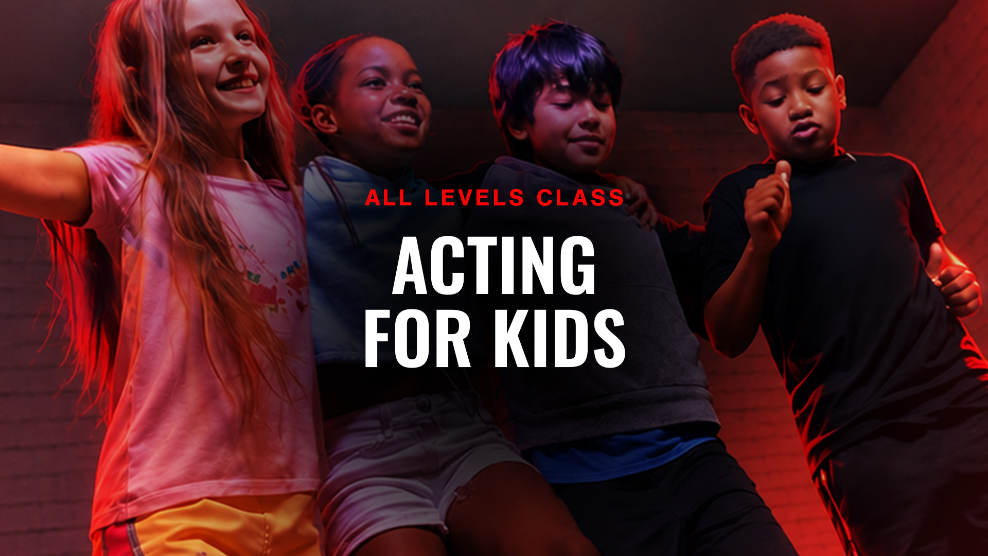 Acting for Kids class artwork
