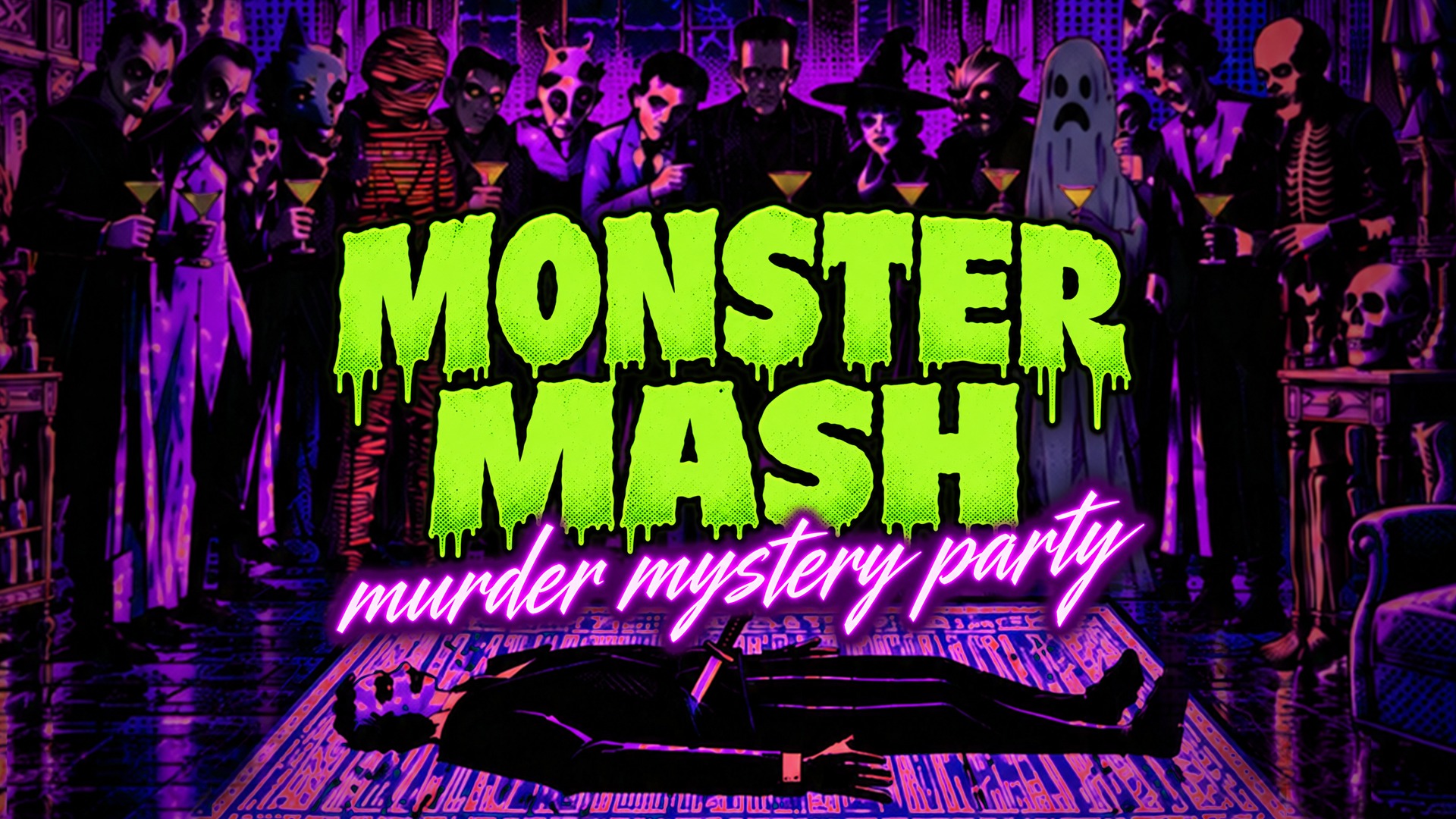Monster Mash Murder Mystery Party event artwork